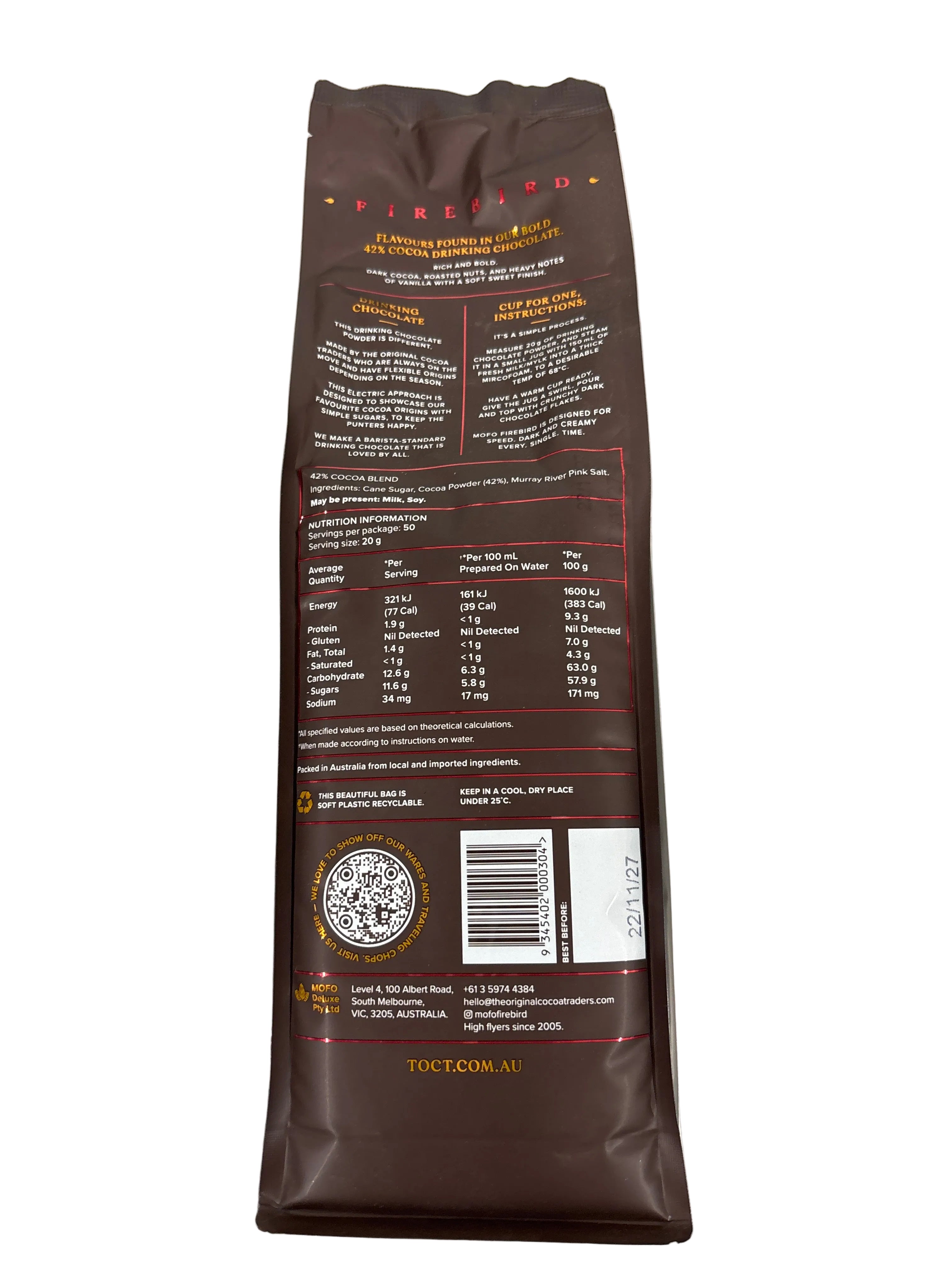 The Original Cocoa Traders Premium Hot Chocolate