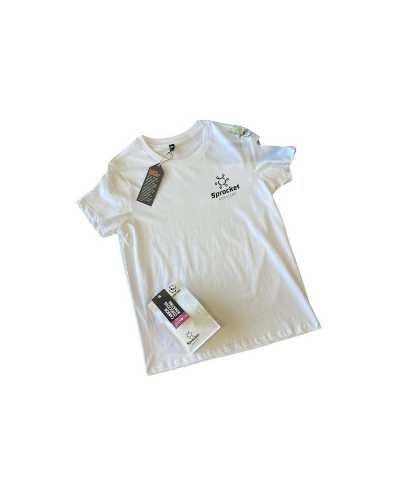 Atomic 3 White T-shirt