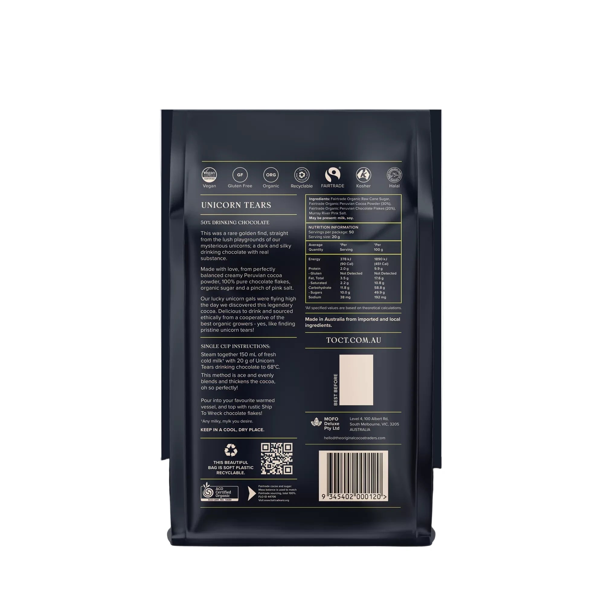 The Original Cocoa Traders Premium Hot Chocolate