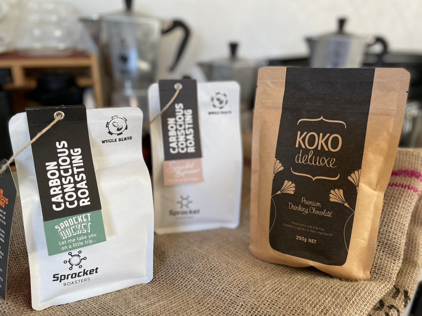 Happy Campers Bundle: 2 x 250g Blend + Hot Chocolate