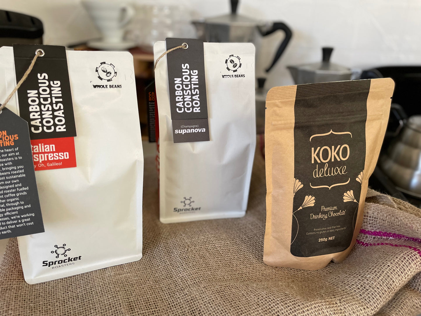 Happy Campers Bundle: 2 x 500g Blend + Hot Chocolate