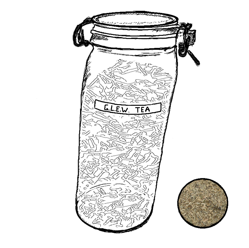 Ginger, Lemongrass, Echinacea, White (G.L.E.W.) Tea