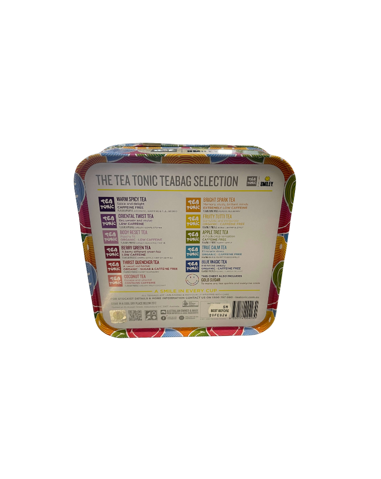 Tea Tonic Smiley Fruity Tea Chest (33 Flavours)