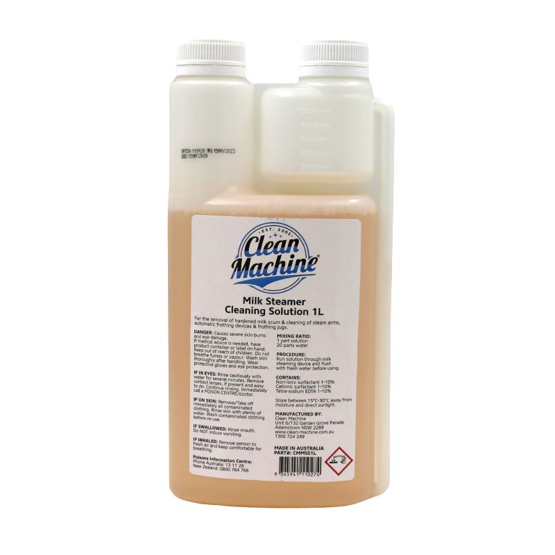 Clean Machine Milk Steamer Solution - 1L