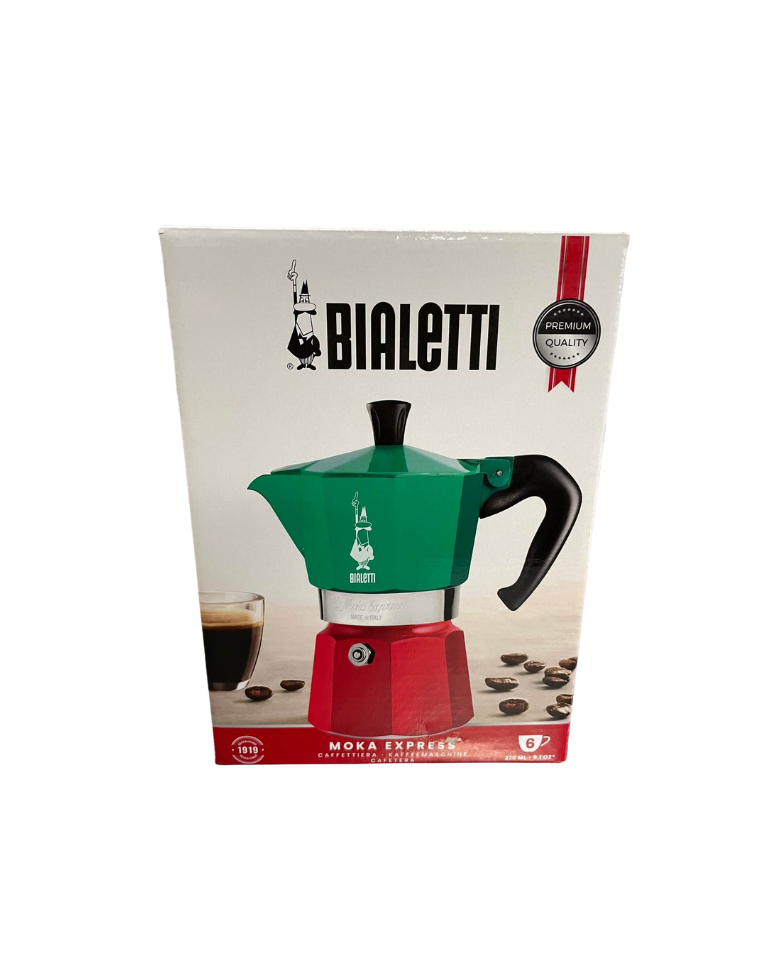 Bialetti 6 Cup 'Italia' Moka Express